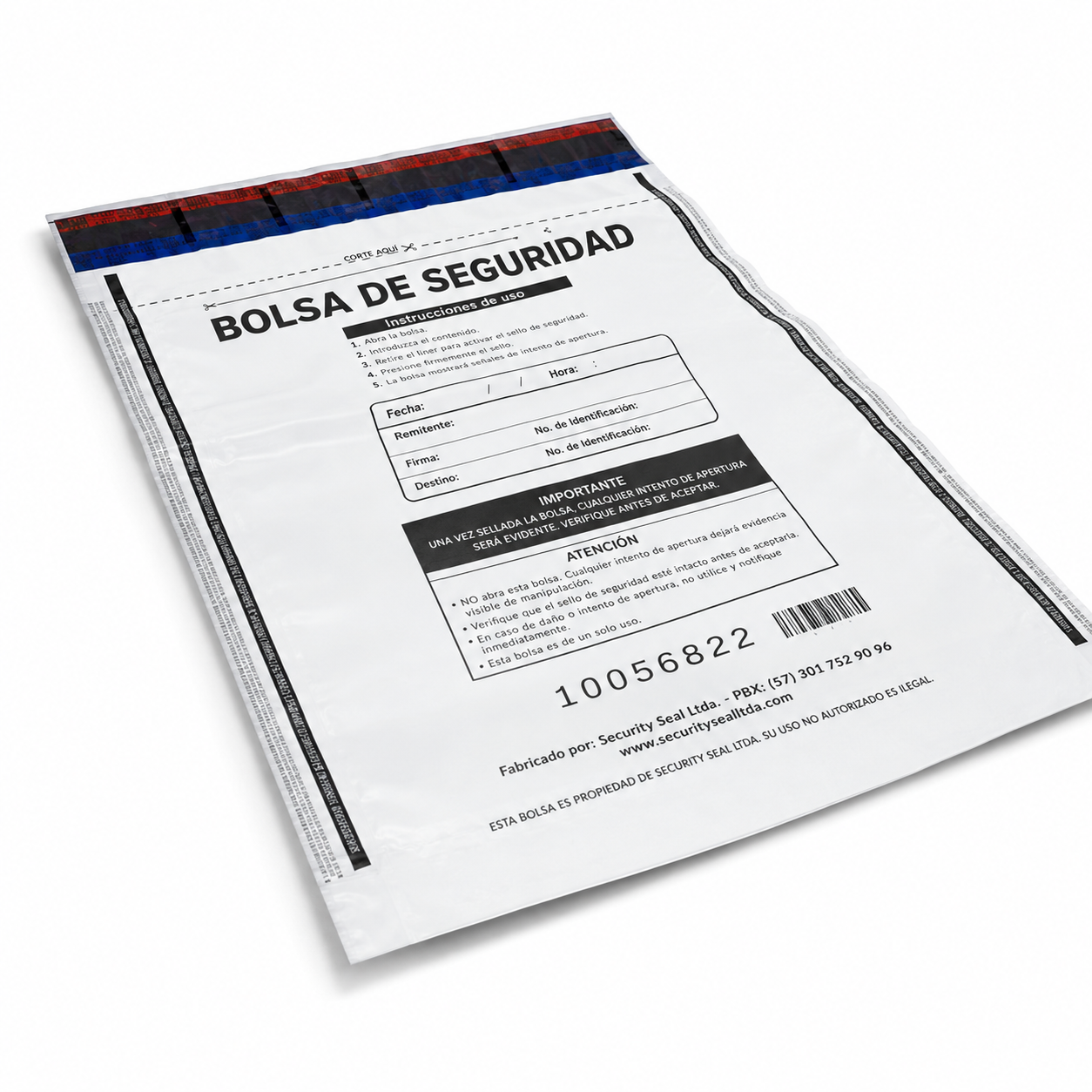 Bolsa de alta seguridad